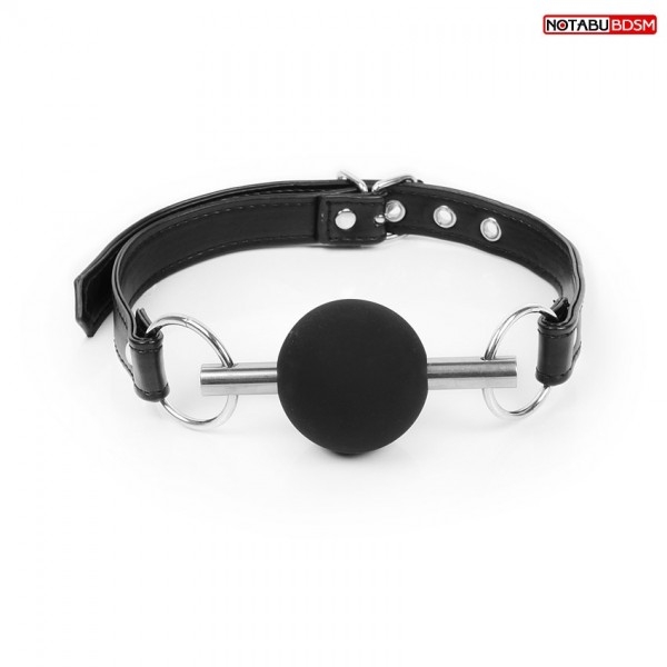 Кляп-шарик "Notabu" черный 